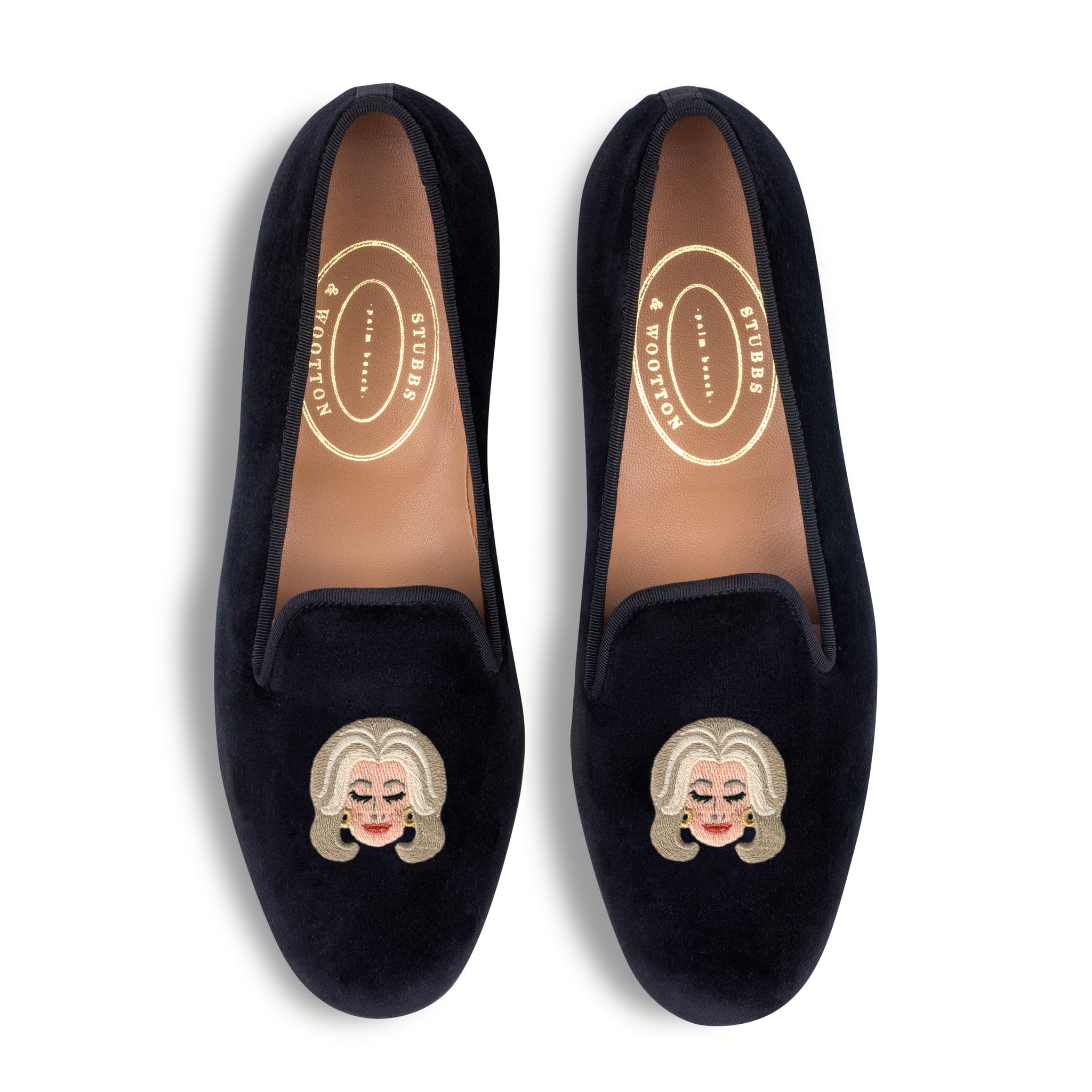 ARTS & SCIENCE doll slippers スウェードパンプス Suebelle Noir Velvet Slipper (Men)