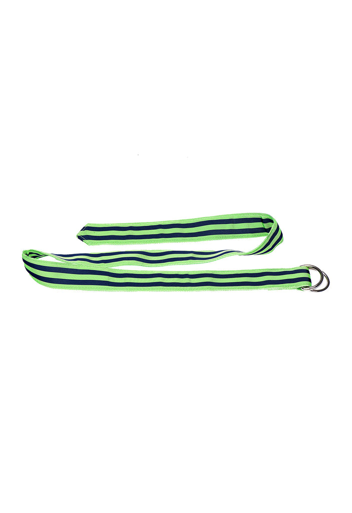 Our Ribbon Belt Lime item is photographed here against a white background.