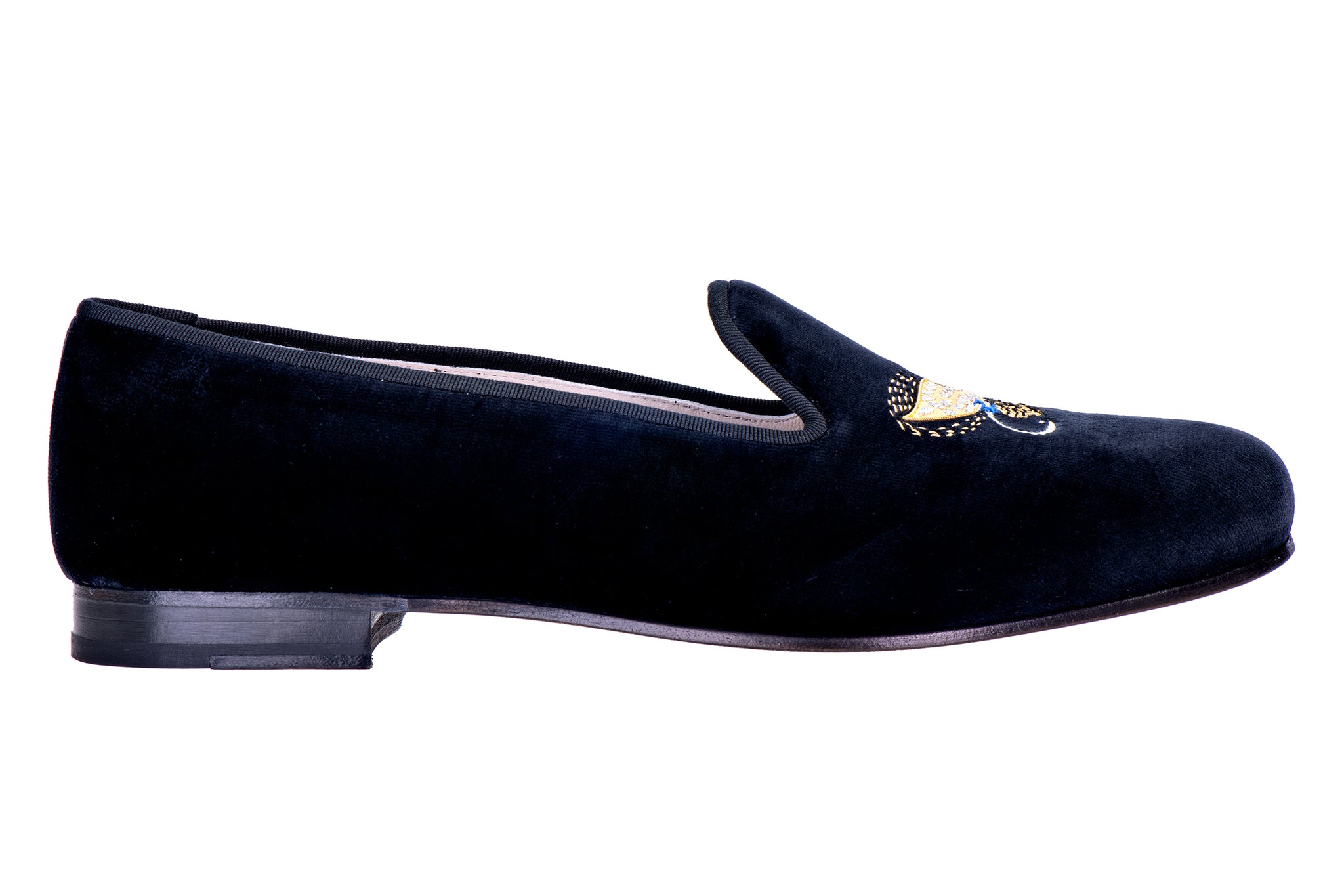 Fly Midnight Velvet Slipper (Men)