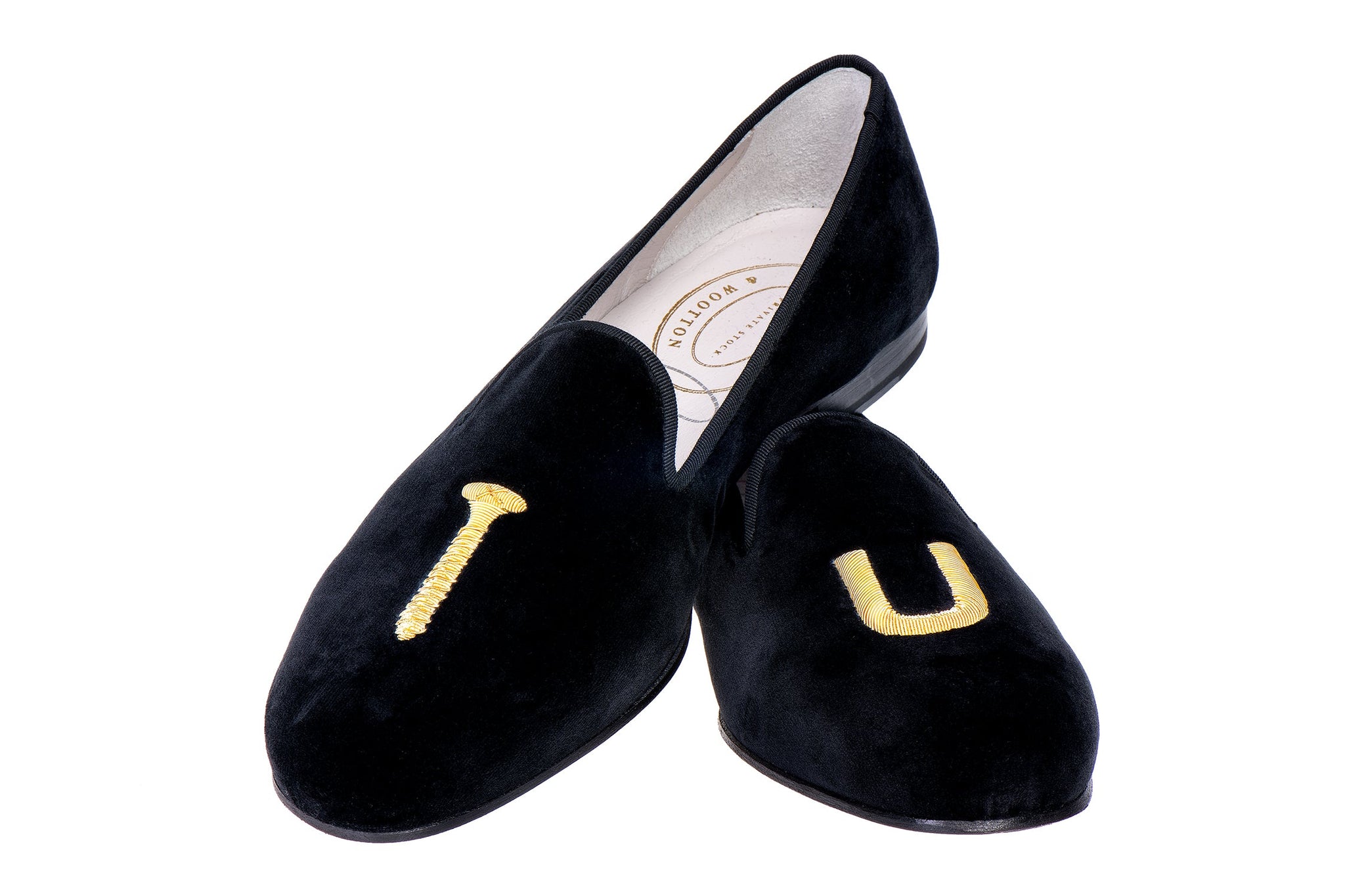 College Noir Velvet Slipper (Women) display picture 3