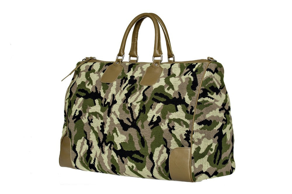 Our Camo Weekender Revised item is photographed here against a white background.