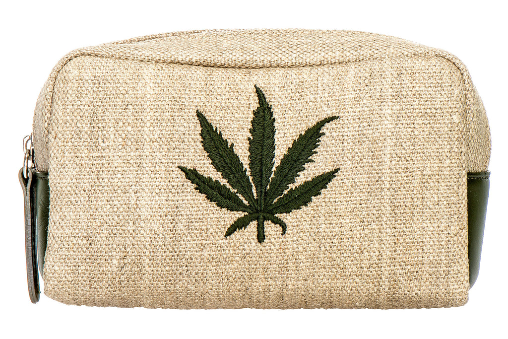 Our Cannabis Natural Clutch item is photographed here against a white background.