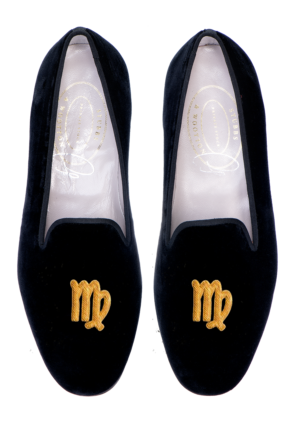 Monogrammed smoking slippers discount